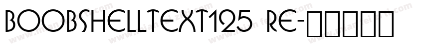 BoobShellText125 Re字体转换